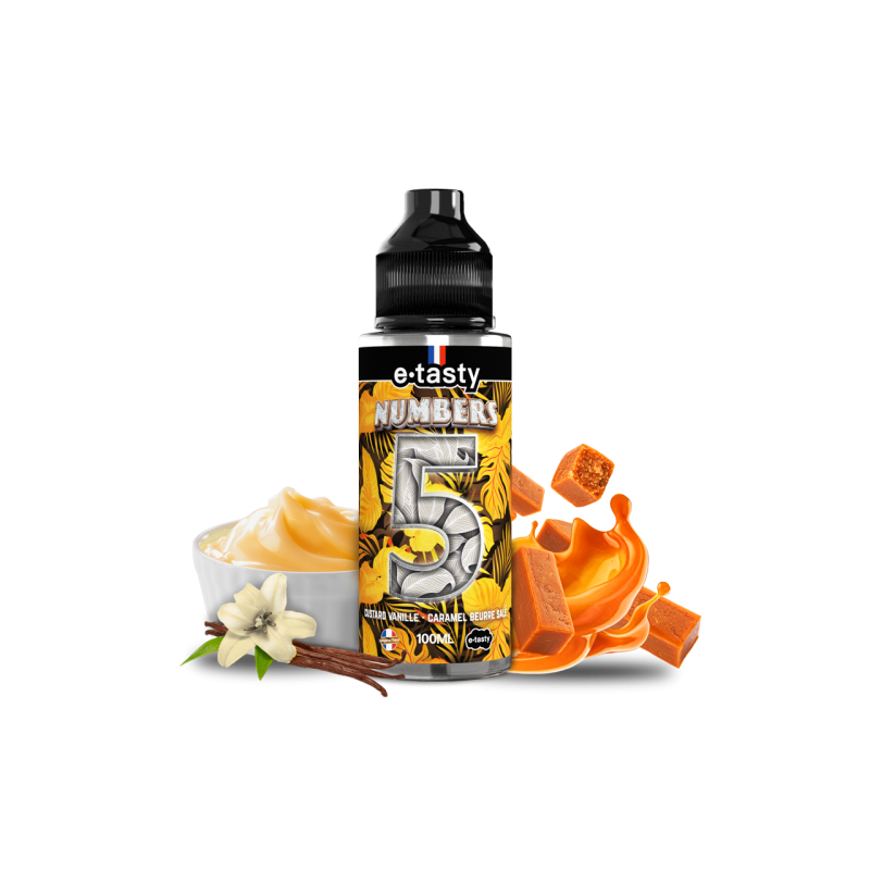 E-liquide Numbers 5 de la marque E-tasty