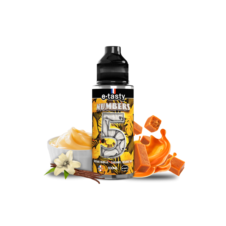 E-liquide Numbers 5 de la marque E-tasty