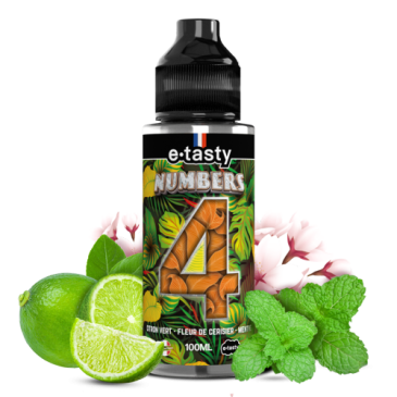 E-liquide Numbers 4 de la marque E-tasty chez Klopina