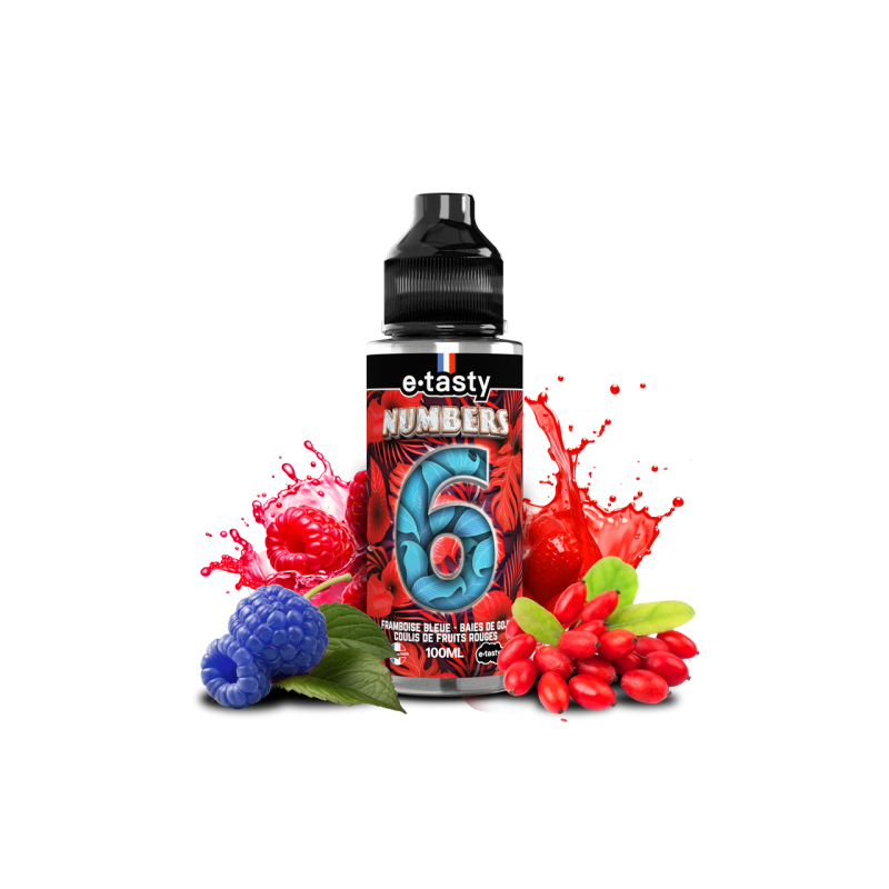 E-liquide Numbers 6 de la marque E-tasty chez Klopina
