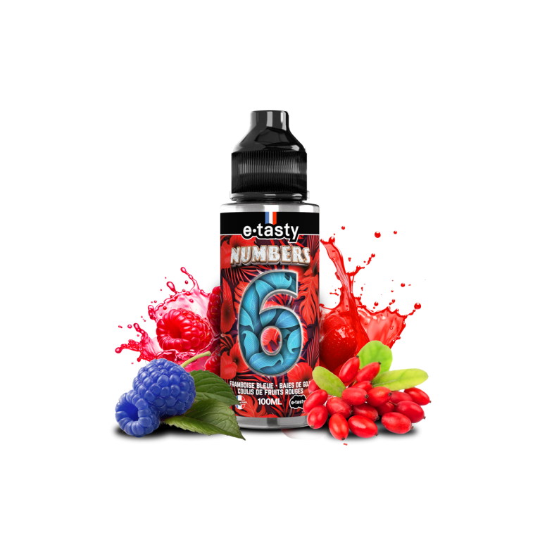 E-liquide Numbers 6 de la marque E-tasty chez Klopina