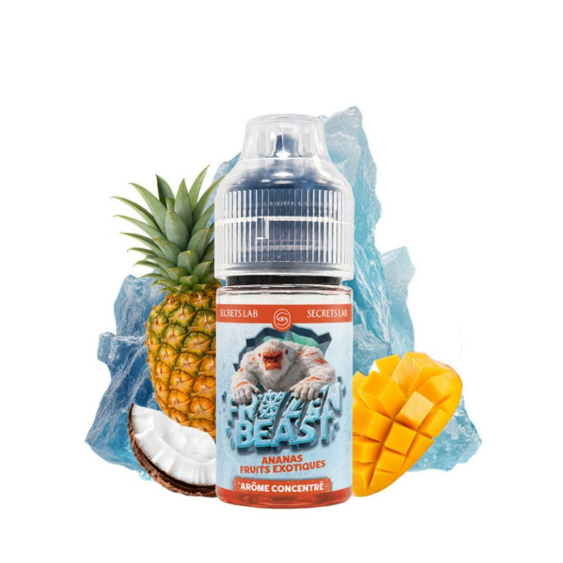 Concentré Frozen Beast Ananas Fruits Exotiques 30ml de la marque Secret's Lab