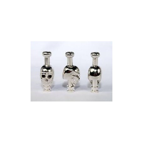 Drip Tip 510 Tête de mort Acier