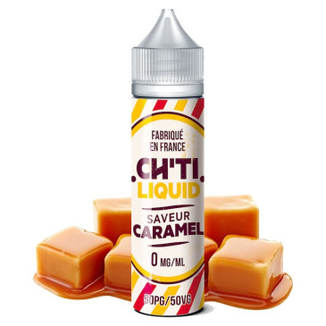 E-liquide Caramel 40ml de la marque Chti Liquid | Gourmand