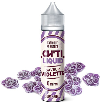 E-liquide Violette 40ml de la marque Chti Liquid | 