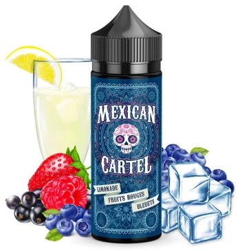 E-liquide Limonade Fruits rouges Bleuets de la marque Mexican Cartel