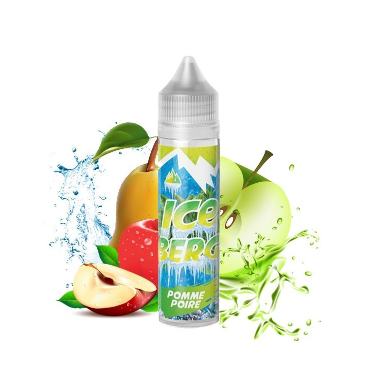 E-liquide Iceberg Pomme Poire de la marque LiquideLab 