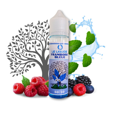 E-liquide Framboise Bleue 50ml de la marque Le Liquide