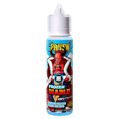 E-liquide Frozen Diablo de la marque Saiyen Vapors| Fruité et savoureux