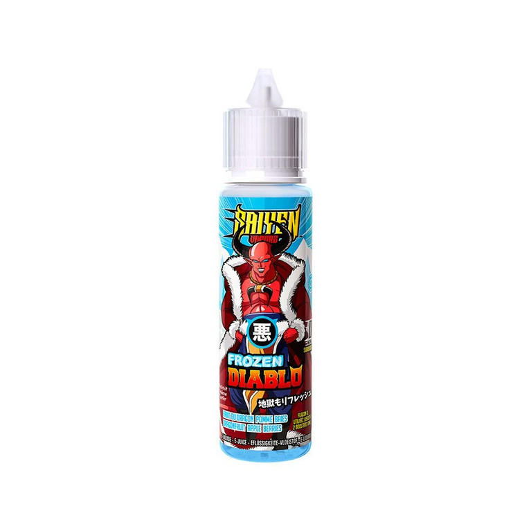 E-liquide Frozen Diablo de la marque Saiyen Vapors| Fruité et savoureux