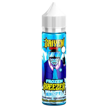 E-liquide Frozen Breezer de la marque Saiyen Vapors| Fruité et savoureux