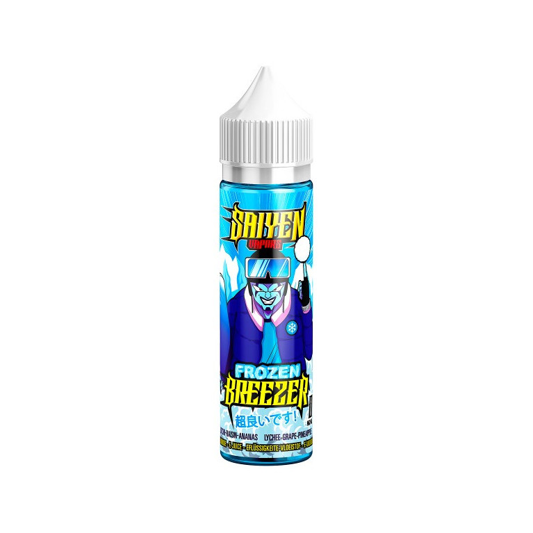 E-liquide Frozen Breezer de la marque Saiyen Vapors| Fruité et savoureux