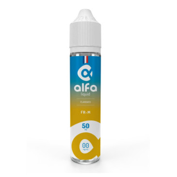 E-liquide FR-M 50ml de la marque Alfaliquid | Un classique chez Klopina