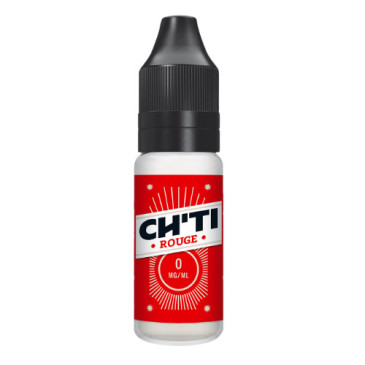 E-liquide Rouge de la marque Chti Liquid 