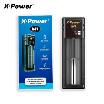 Chargeur d'accu M1 de la marque X-POWER chez Klopina