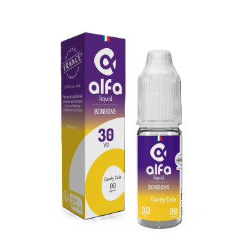 E-liquide Candy Cola de la marque Alfaliquid chez Klopina