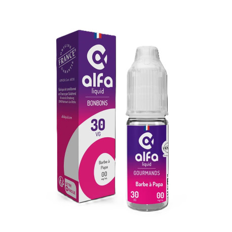 E-liquide Barbe à papa de la marque Alfaliquid