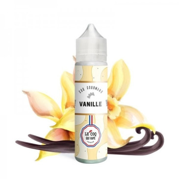 E-liquide Vanille 50ml de la gamme Les Bêtises du Coq