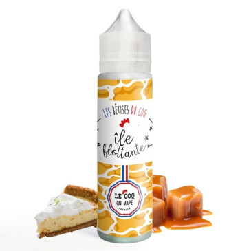 E-liquide Ile Flottante 50ml de la gamme Les Bêtises du Coq