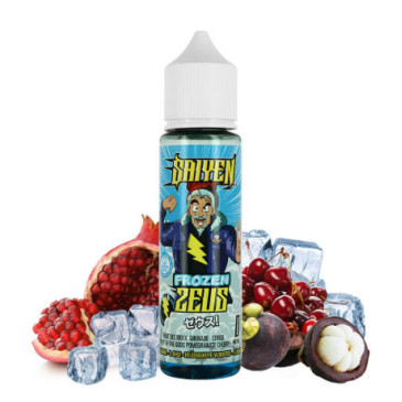 E-Liquide Zeus Frozen 50 ml de la gamme Saiyen Vapors
