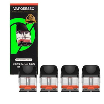 Cartouches Xros Series 3ml Corex 3.0 par 4 - Vaporesso