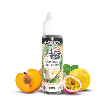 E-liquide Teint de Pêche de la gamme La Cueillette de Louise