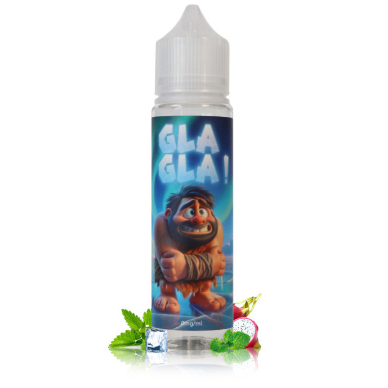 E-liquide Glagla! Dragon Menthe Verte 50ml de la marque O'Jlab