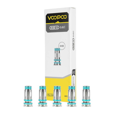 Lot de 5 Résistances PnP-X de la marque Voopoo