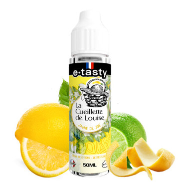 E-liquide Jaune de Joie de la gamme La Cueillette de Louise